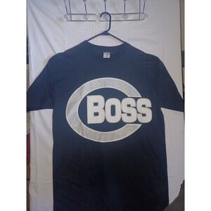 Vintage 90s Hugo Boss Big Graphic Boss T Shirt Sz XL USA Vtg